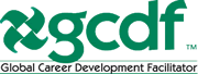GCDFキャリアカウンセラートレーニングシステム（Global Career Development Facilitator)のロゴマークです。